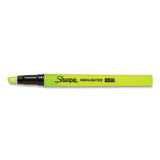 Sharpie® Clearview Pen-style Highlighter, Fluorescent Yellow Ink, Chisel Tip, Yellow-black-clear Barrel, 3-pack freeshipping - TVN Wholesale