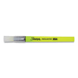 Sharpie® Clearview Pen-style Highlighter, Fluorescent Yellow Ink, Chisel Tip, Yellow-black-clear Barrel, 3-pack freeshipping - TVN Wholesale