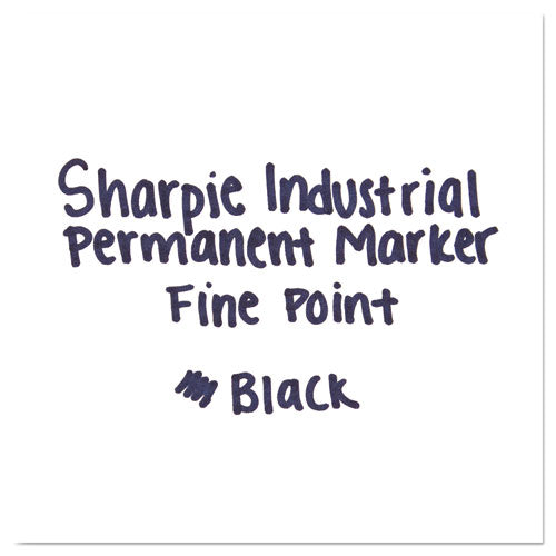 Sharpie® Industrial Permanent Marker Value Pack, Fine Bullet Tip, Black freeshipping - TVN Wholesale