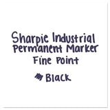 Sharpie® Industrial Permanent Marker Value Pack, Fine Bullet Tip, Black freeshipping - TVN Wholesale