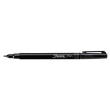 Sharpie® Brush Tip Pens, Fine Brush Tip, Black, Dozen freeshipping - TVN Wholesale