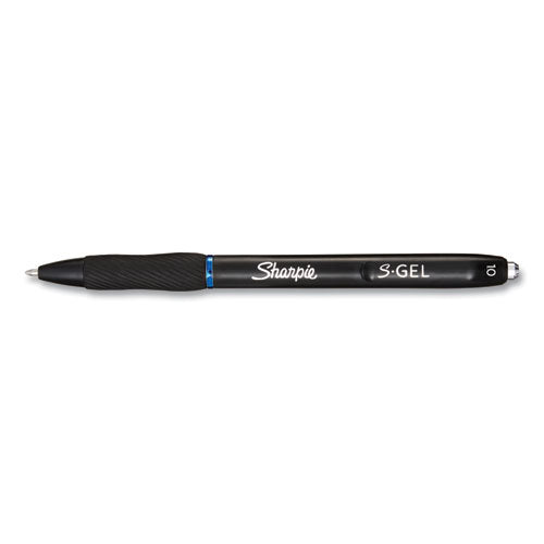 Sharpie® S-Gel™ S-gel High-performance Gel Pen, Retractable, Bold 1 Mm, Blue Ink, Black Barrel, 36-pack freeshipping - TVN Wholesale