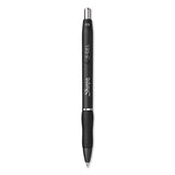 Sharpie® S-Gel™ S-gel High-performance Gel Pen, Retractable, Fine 0.5 Mm, Black Ink, Black Barrel, Dozen freeshipping - TVN Wholesale
