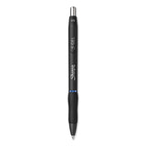 Sharpie® S-Gel™ S-gel High-performance Gel Pen, Retractable, Fine 0.5 Mm, Blue Ink, Black Barrel, Dozen freeshipping - TVN Wholesale