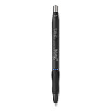 Sharpie® S-Gel™ S-gel High-performance Gel Pen, Retractable, Medium 0.7 Mm, Blue Ink, Black Barrel, Dozen freeshipping - TVN Wholesale