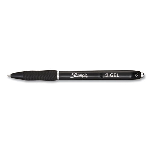 Sharpie® S-Gel™ S-gel High-performance Gel Pen, Retractable, Bold 1 Mm, Black Ink, Black Barrel, 36-pack freeshipping - TVN Wholesale
