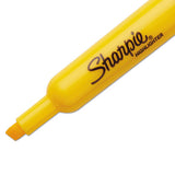 Sharpie® Tank Style Highlighters, Yellow Ink, Chisel Tip, Yellow Barrel, Dozen freeshipping - TVN Wholesale