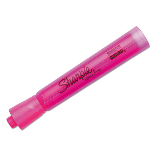 Sharpie® Tank Style Highlighters, Pink Ink, Chisel Tip, Pink Barrel, Dozen freeshipping - TVN Wholesale