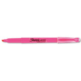 Sharpie® Pocket Style Highlighters, Fluorescent Pink Ink, Chisel Tip, Pink Barrel, Dozen freeshipping - TVN Wholesale