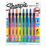 Sharpie® Retractable Highlighters, Fluorescent Yellow Ink, Chisel Tip, Yellow-black Barrel, Dozen freeshipping - TVN Wholesale
