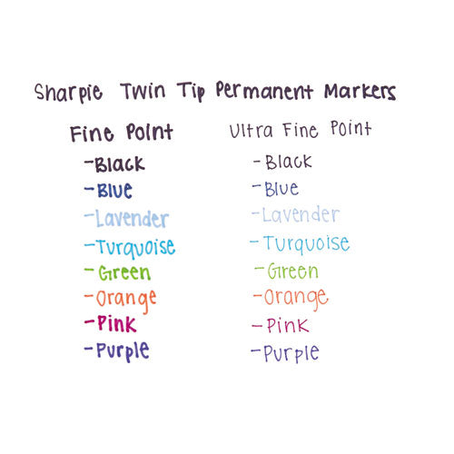 Sharpie® Fine Tip Permanent Marker, Fine Bullet Tip, Black freeshipping - TVN Wholesale