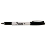 Sharpie® Fine Tip Permanent Marker, Fine Bullet Tip, Black, Dozen freeshipping - TVN Wholesale