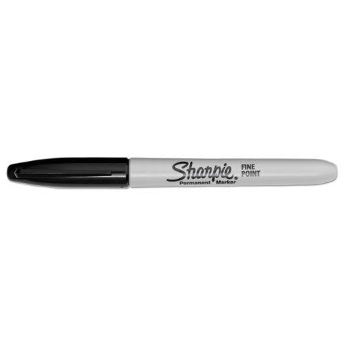 Sharpie® Fine Tip Permanent Marker, Fine Bullet Tip, Black, 5-pack freeshipping - TVN Wholesale