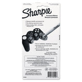 Sharpie® Metallic Fine Point Permanent Markers, Fine Bullet Tip, Metallic Silver, 4-pack freeshipping - TVN Wholesale