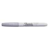 Sharpie® Metallic Fine Point Permanent Markers, Fine Bullet Tip, Metallic Silver, 4-pack freeshipping - TVN Wholesale