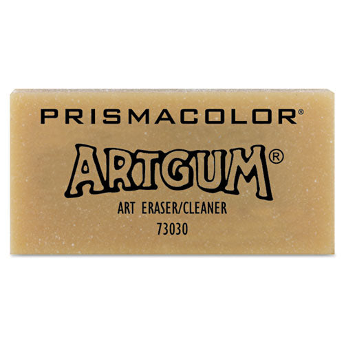 Prismacolor® Artgum Eraser, For Pencil Marks, Rectangular Block, Large, Off White, Dozen freeshipping - TVN Wholesale