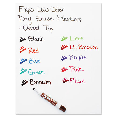 EXPO® Low-odor Dry-erase Marker, Broad Chisel Tip, Green, Dozen freeshipping - TVN Wholesale