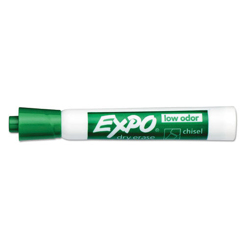 EXPO® Low-odor Dry-erase Marker, Broad Chisel Tip, Green, Dozen freeshipping - TVN Wholesale