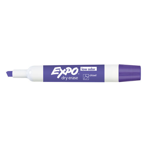 EXPO® Low-odor Dry-erase Marker, Broad Chisel Tip, Purple freeshipping - TVN Wholesale