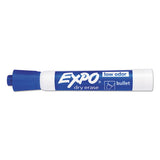 EXPO® Low-odor Dry-erase Marker, Medium Bullet Tip, Blue, Dozen freeshipping - TVN Wholesale