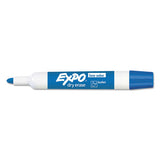 EXPO® Low-odor Dry-erase Marker, Medium Bullet Tip, Blue, Dozen freeshipping - TVN Wholesale