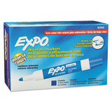 EXPO® Low-odor Dry-erase Marker, Medium Bullet Tip, Blue, Dozen freeshipping - TVN Wholesale