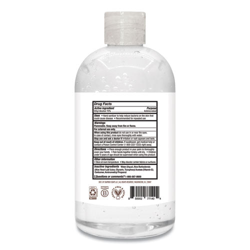 Soapbox 70% Alcohol Scented Gel Hand Sanitizer, 12 Oz Pump Bottle, Citrus Scent, 15-carton freeshipping - TVN Wholesale