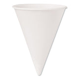 Dart® Bare Treated Paper Cone Water Cups, 7 Oz, White, 250-bag, 20 Bags-carton freeshipping - TVN Wholesale