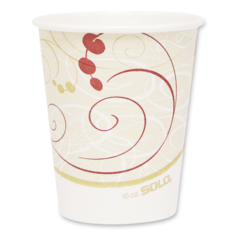 Dart® Paper Hot Cups In Symphony Design, 8 Oz, Beige, 1,000-carton freeshipping - TVN Wholesale