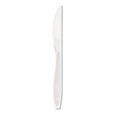 Dart® Impress Heavyweight Full-length Polystyrene Cutlery, Knife, White, 1000-carton freeshipping - TVN Wholesale