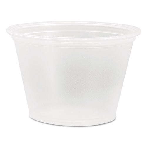 Dart® Portion Containers, Pet, 4 Oz, Clear, 250-bag, 10 Bags-carton freeshipping - TVN Wholesale