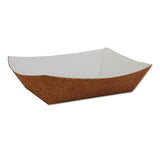 SCT® Hearthstone Food Trays, 5 Lb Capacity, 8.48 X 5.85 X 2.32, Brown, 500-carton freeshipping - TVN Wholesale