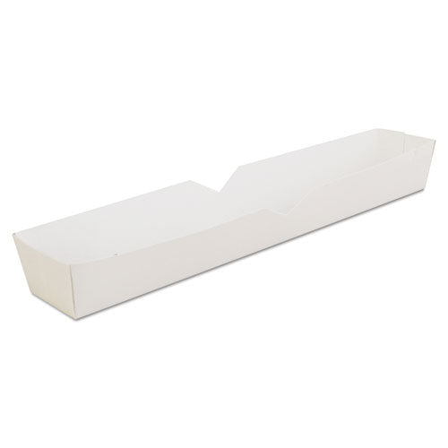 SCT® Hot Dog Tray, 10.25 X 1.5 X 1.25, White, 500-carton freeshipping - TVN Wholesale