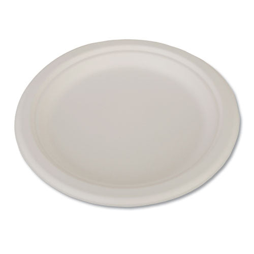 SCT® Champware Heavyweight Bagasse Dinnerware, Plate, 6", White, 1,000-carton freeshipping - TVN Wholesale