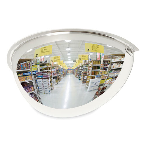 See All® Half-dome Convex Security Mirror, 18" Diameter freeshipping - TVN Wholesale