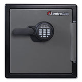 Sentry® Safe Fire-safe With Digital Keypad Access, 1.23 Cu Ft, 16.38w X 19.38d X 17.88h, Gunmetal freeshipping - TVN Wholesale