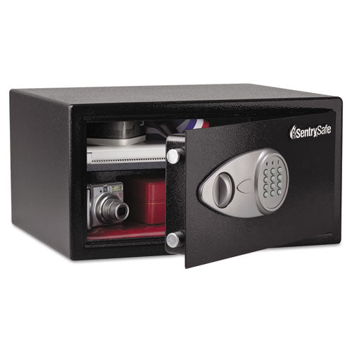 Sentry® Safe Electronic Lock Security Safe, 1 Cu Ft, 16.94w X 14.56d X 8.88h, Black freeshipping - TVN Wholesale