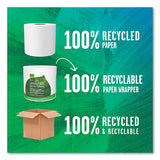 Seventh Generation® 100% Recycled Bathroom Tissue, Septic Safe, 2-ply, White, 500 Sheets-jumbo Roll, 60-carton freeshipping - TVN Wholesale