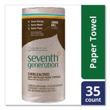 Seventh Generation® Natural Unbleached 100% Recycled Paper Kitchen Towel Rolls, 11 X 9, 120 Sheets-roll freeshipping - TVN Wholesale