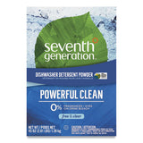 Seventh Generation® Automatic Dishwasher Powder, Free And Clear, 45oz Box freeshipping - TVN Wholesale
