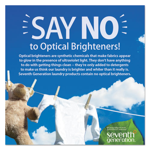 Seventh Generation® Natural 2x Concentrate Liquid Laundry Detergent, Free-clear, 33 Loads, 50oz,6-ct freeshipping - TVN Wholesale