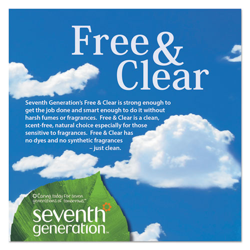 Seventh Generation® Natural Automatic Dishwasher Gel, Lemon, Jumbo 70 Oz Bottle, 6-ct freeshipping - TVN Wholesale