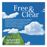 Seventh Generation® Natural Liquid Fabric Softener, Free And Clear-unscented 32 Oz Bottle freeshipping - TVN Wholesale