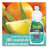 Seventh Generation® Natural Dishwashing Liquid, Ultra Power Plus, Fresh Citrus, 22 Oz Bottle, 12-ct freeshipping - TVN Wholesale