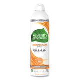 Seventh Generation® Disinfectant Sprays, Fresh Citrus-thyme, 13.9 Oz, Spray Bottle freeshipping - TVN Wholesale