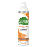Seventh Generation® Disinfectant Sprays, Fresh Citrus-thyme, 13.9 Oz, Spray Bottle, 8-carton freeshipping - TVN Wholesale