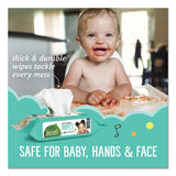 Seventh Generation® Free And Clear Baby Wipes, Refill, Unscented, White, 256-pack freeshipping - TVN Wholesale