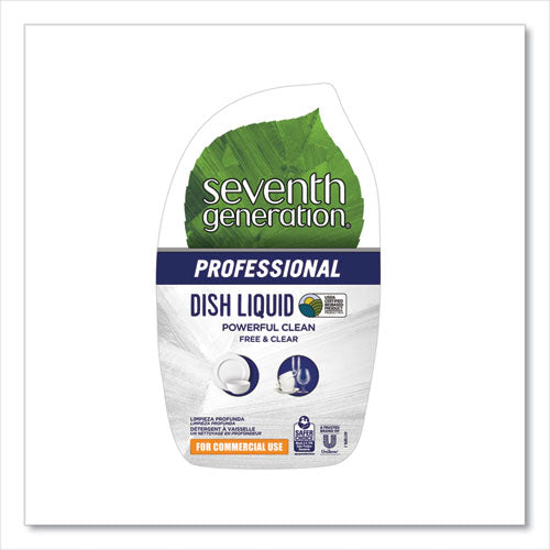 Seventh Generation® Professional Dishwashing Liquid, Free And Clear, 25 Oz Bottle, 12-carton freeshipping - TVN Wholesale