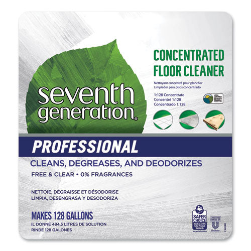 Seventh Generation® Professional Concentrated Floor Cleaner, Free And Clear, 1 Gal Bottle, 2-carton freeshipping - TVN Wholesale