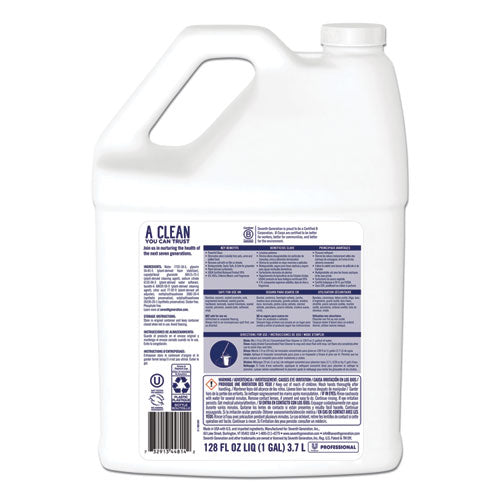 Seventh Generation® Professional Concentrated Floor Cleaner, Free And Clear, 1 Gal Bottle, 2-carton freeshipping - TVN Wholesale